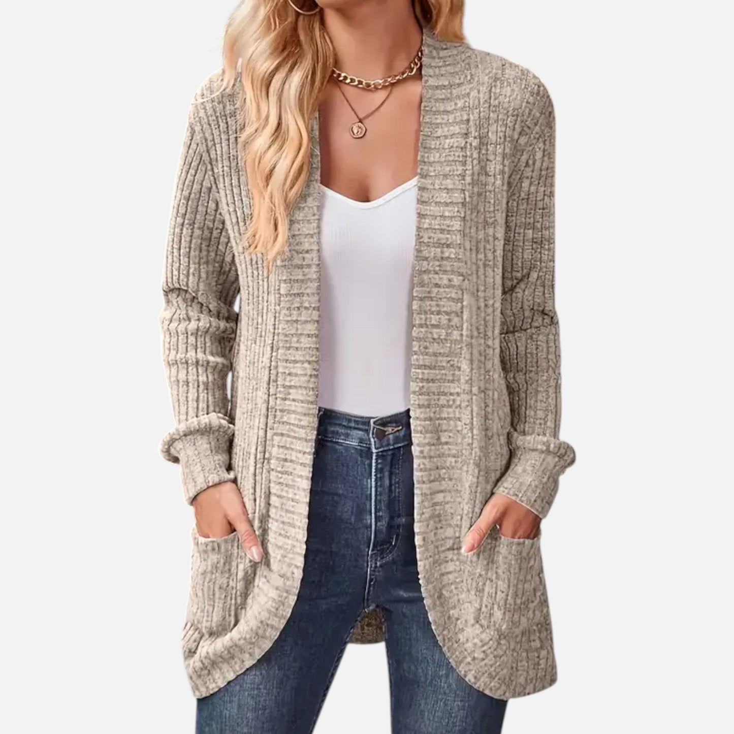 Premium Women's Knit Cardigan – Smart Casual Essential for Every Wardrobe, Perfect for Work or Weekend Outings | Premium Comfort Home & Lifestyle Product UK