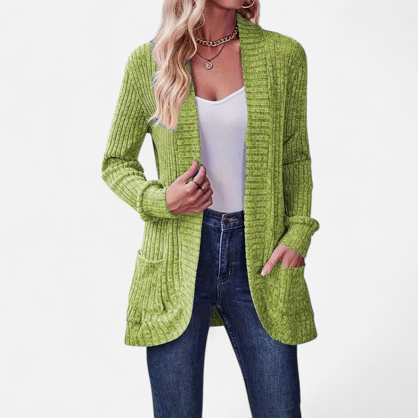 Premium Women's Knit Cardigan – Smart Casual Essential for Every Wardrobe, Perfect for Work or Weekend Outings | Premium Comfort Home & Lifestyle Product UK