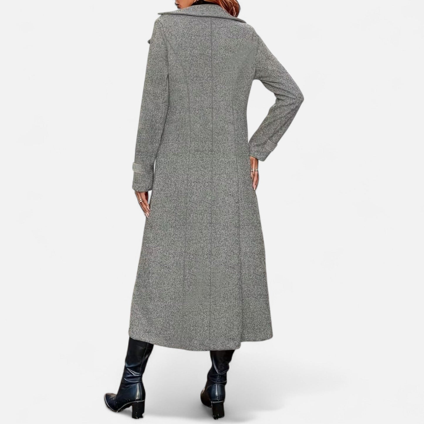 Premium Women's Long Coat – Elegant Smart Outerwear for All Seasons – Best Stylish Coat for Work and Casual Wear | Premium Comfort Home & Lifestyle Product UK