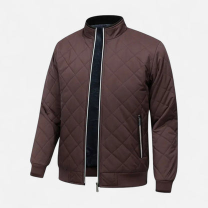 Men's Premium Quilted Jacket - Smart Fleece-Lined Coat for Ultimate Comfort and Style | Premium Comfort Home & Lifestyle Product UK