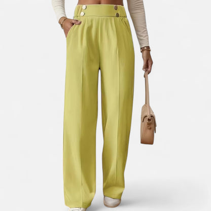 Premium French-Inspired Straight-Leg Office Pants | Smart & Professional Work Trousers for Women | Essential Business Attire | Premium Comfort Home & Lifestyle Product UK