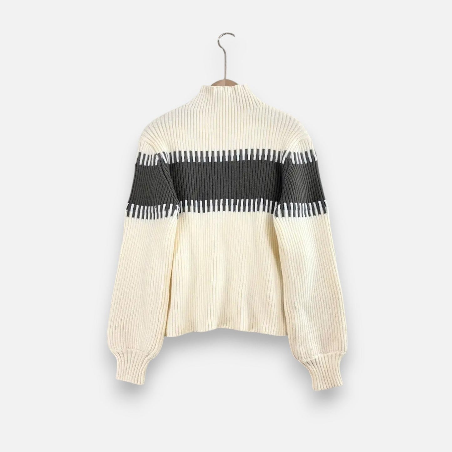 Premium Women's Knit Set – Smart High-Neck Pullover & Stylish Midi Skirt for Effortless Everyday Elegance | Premium Comfort Home & Lifestyle Product UK