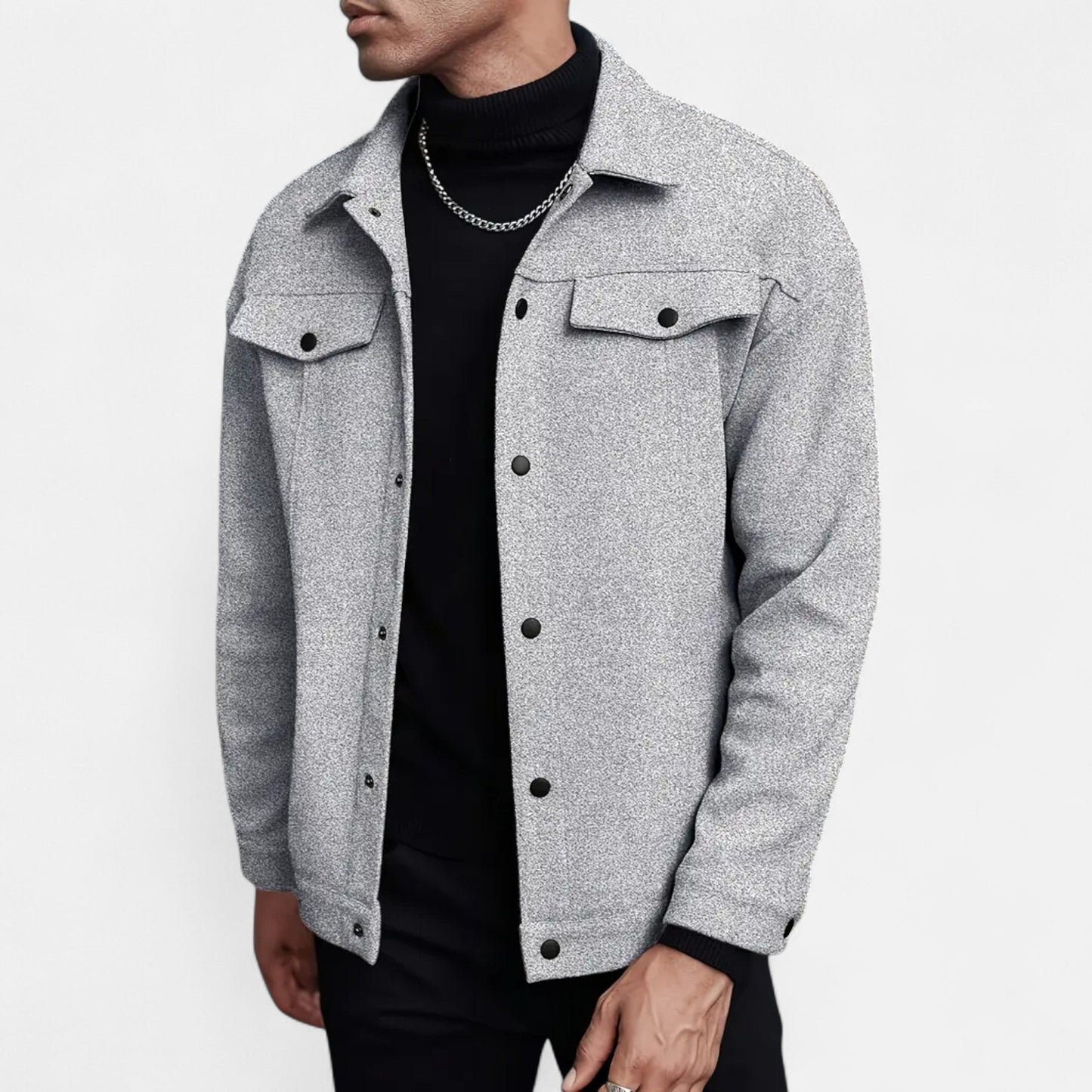 Men’s Premium Casual Lapel Jacket – Smart Spring Autumn Wear for Stylish Outfits and Everyday Elegance | Premium Comfort Home & Lifestyle Product UK