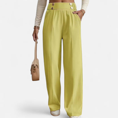 Premium French-Inspired Straight-Leg Office Pants | Smart & Professional Work Trousers for Women | Essential Business Attire | Premium Comfort Home & Lifestyle Product UK
