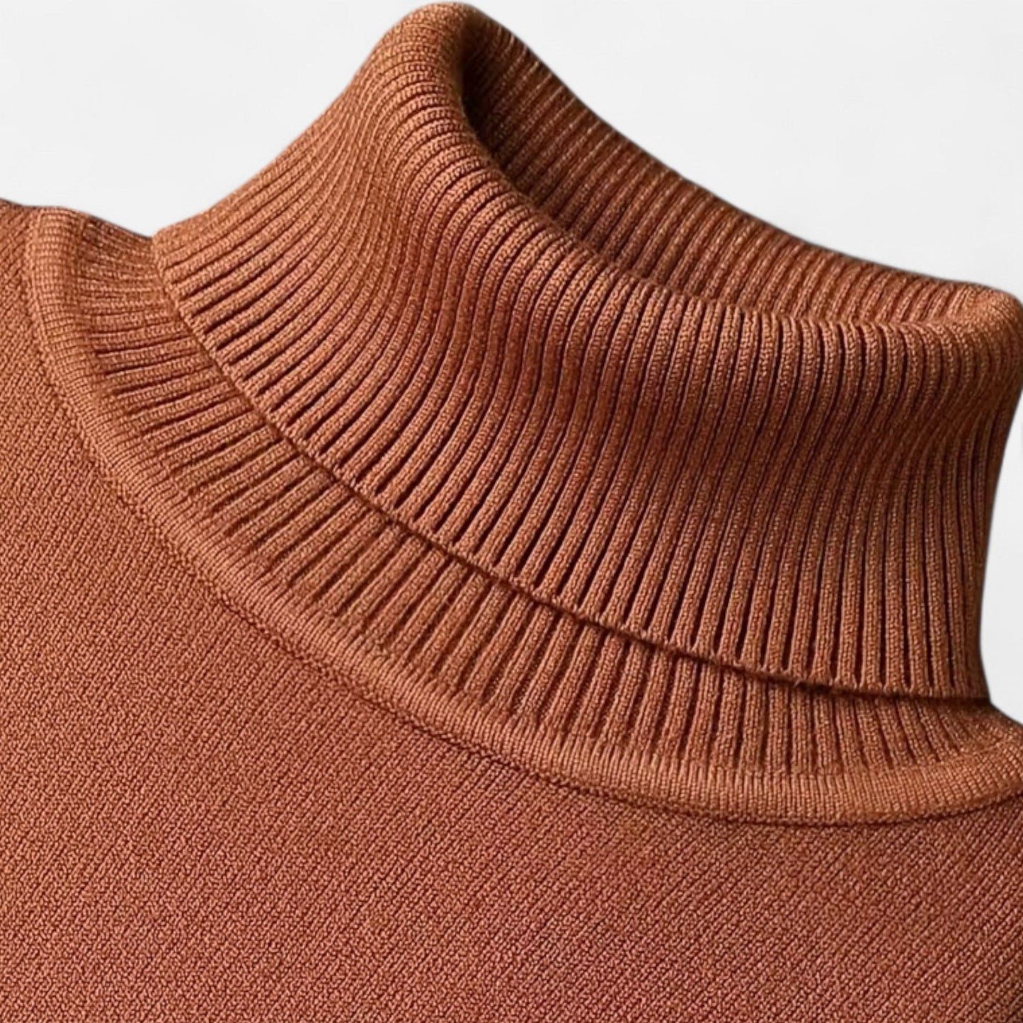Premium Men's Casual Solid Turtleneck Sweater - Smart & Stylish Knitwear for Every Occasion - Essential Wardrobe Staple | Premium Comfort Home & Lifestyle Product UK