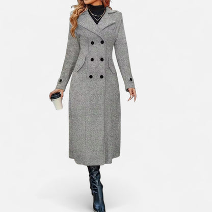 Premium Women's Long Coat – Elegant Smart Outerwear for All Seasons – Best Stylish Coat for Work and Casual Wear | Premium Comfort Home & Lifestyle Product UK