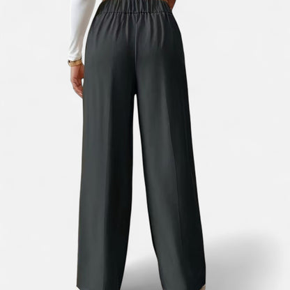 Premium French-Inspired Straight-Leg Office Pants | Smart & Professional Work Trousers for Women | Essential Business Attire | Premium Comfort Home & Lifestyle Product UK