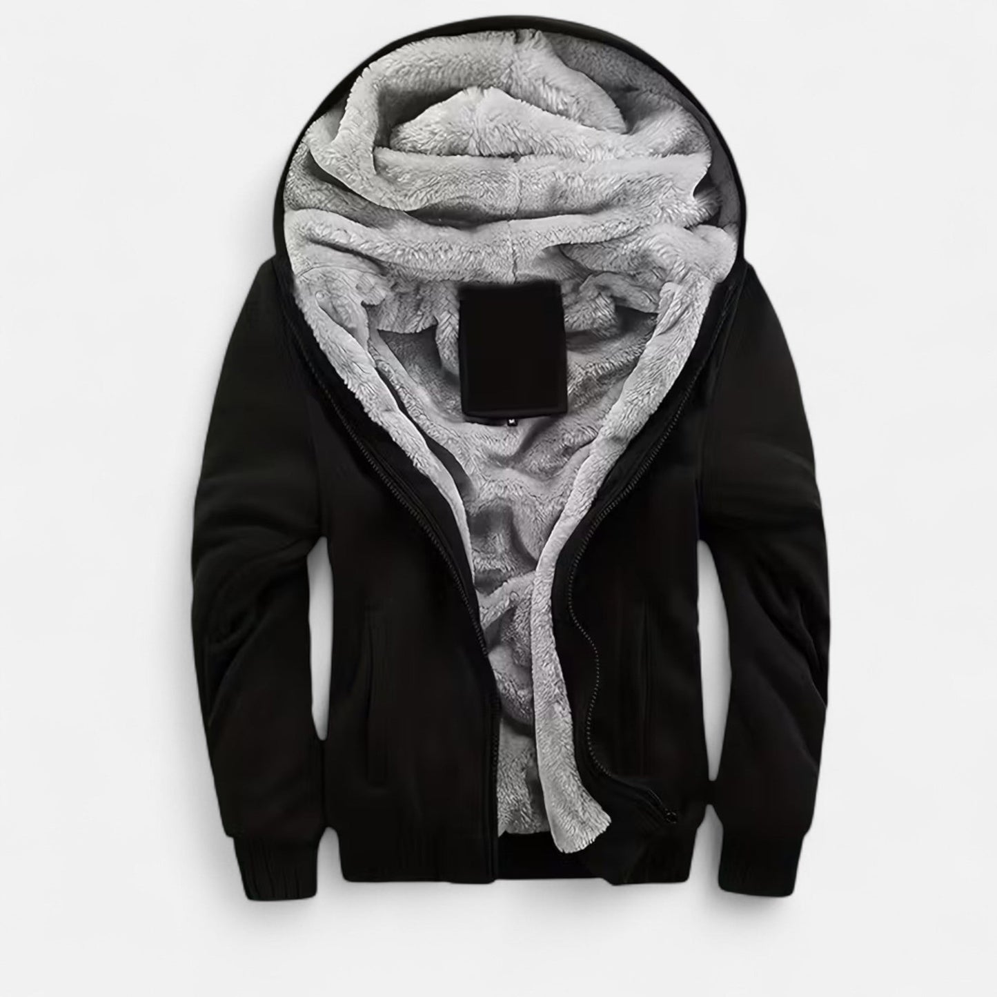 Premium Men's Fleece-Lined Hooded Winter Jacket - Smart, Stylish, and Essential Outerwear for Cold Weather | Premium Comfort Home & Lifestyle Product UK