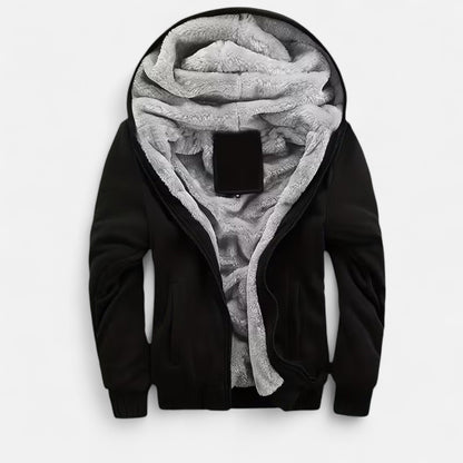Premium Men's Fleece-Lined Hooded Winter Jacket - Smart, Stylish, and Essential Outerwear for Cold Weather | Premium Comfort Home & Lifestyle Product UK