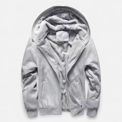 Premium Men's Fleece-Lined Hooded Winter Jacket - Smart, Stylish, and Essential Outerwear for Cold Weather | Premium Comfort Home & Lifestyle Product UK