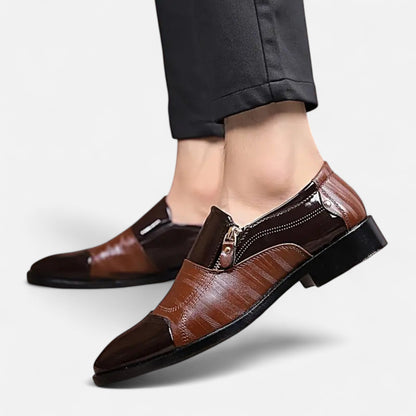 Premium Men's Glossy Dress Shoes – Smart Pointed Toe Formal Footwear for Professional British Elegance | Premium Comfort Home & Lifestyle Product UK