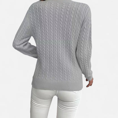 Premium Women's Casual Round-Neck Sweater - Stylish & Comfortable Knitwear for Everyday Wear | Premium Comfort Home & Lifestyle Product UK