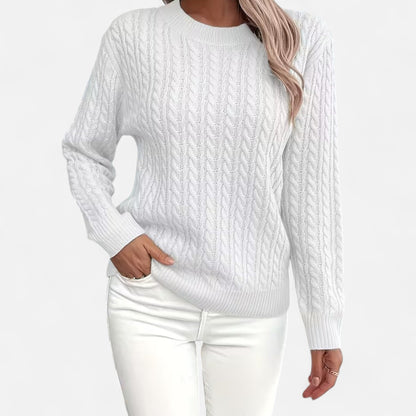 Premium Women's Casual Round-Neck Sweater - Stylish & Comfortable Knitwear for Everyday Wear | Premium Comfort Home & Lifestyle Product UK
