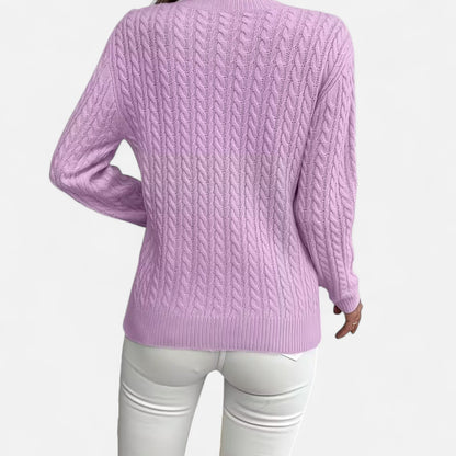Premium Women's Casual Round-Neck Sweater - Stylish & Comfortable Knitwear for Everyday Wear | Premium Comfort Home & Lifestyle Product UK