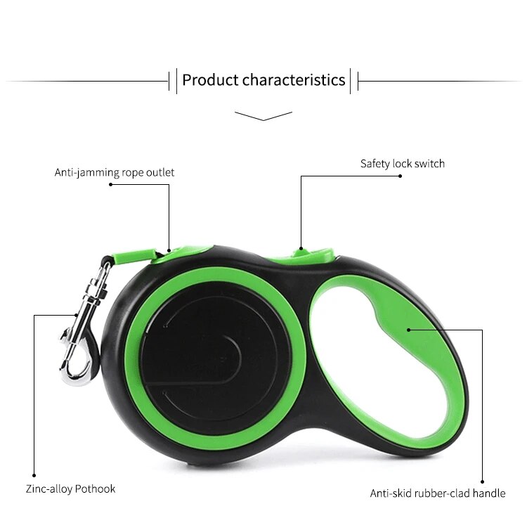 Automatic Retractable Dog Leash | Premium Comfort Home & Lifestyle Product UK